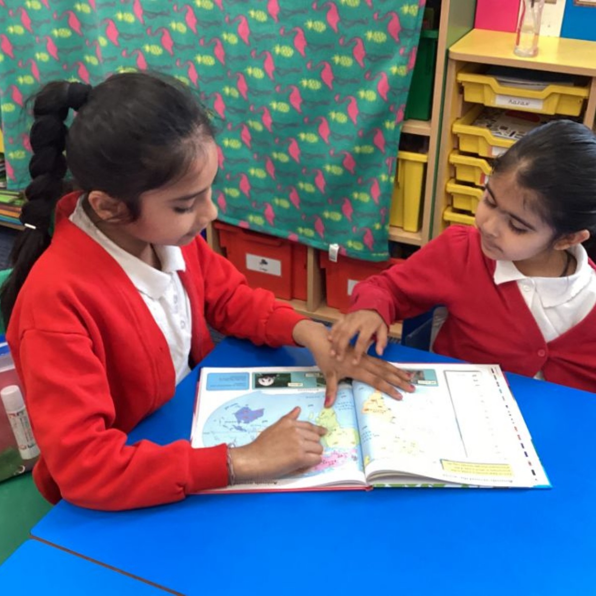 Atlas work! Rushey Mead Primary School